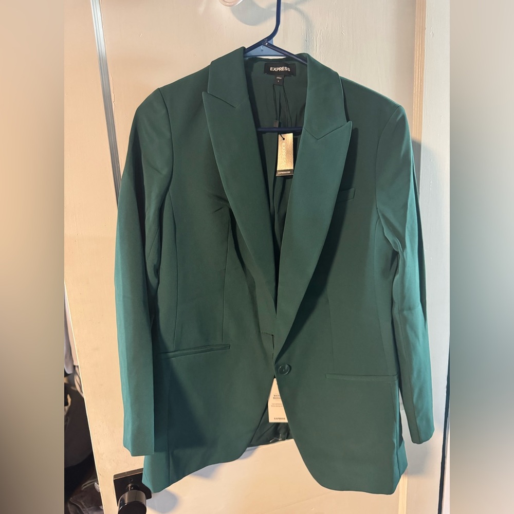 Express Women’s Green Blazer
